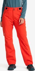 RevolutionRace > Housut > Sade- Ja Kuorihousut – Punainen – Cloud 3L Shell Pants Naiset Aurora Red, Koko:L