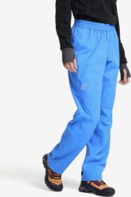 RevolutionRace > Housut > Sade- Ja Kuorihousut – Sininen – Vector 2L Pants Naiset French Blue, Koko:3XL