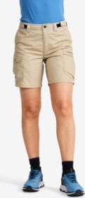 RevolutionRace > Housut > Shortsit – Beige – Rambler Lightweight Pro Shorts Naiset Aluminium/Brindle, Koko:XS