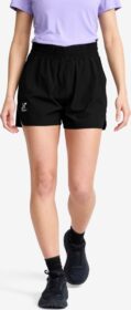 RevolutionRace > Housut > Shortsit – Musta – Impact Shorts Naiset Black, Koko:2XL
