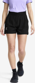 RevolutionRace > Housut > Shortsit – Musta – Impact Shorts Naiset Black, Koko:XL