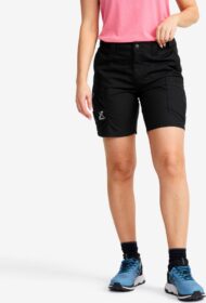 RevolutionRace > Housut > Shortsit – Musta – Rambler Lightweight Pro Shorts Naiset Black, Koko:XL