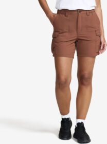 RevolutionRace > Housut > Shortsit – Pinkki – Adventure Cargo Stretch Shorts Naiset Pink Mahogany, Koko:XS