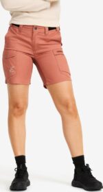 RevolutionRace > Housut > Shortsit – Pinkki – Rambler Lightweight Pro Shorts Naiset Cedar Wood/Pink Mahogany, Koko:XL