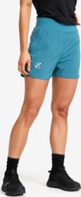 RevolutionRace > Housut > Shortsit – Sininen – Rise 2-in-1 Shorts Naiset Blue Ashes, Koko:4XL