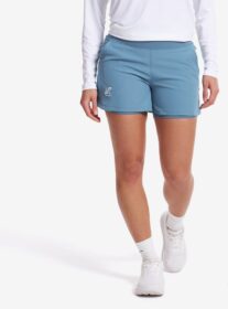 RevolutionRace > Housut > Shortsit – Sininen – Rise 2-in-1 Shorts Naiset Captain’s Blue, Koko:L