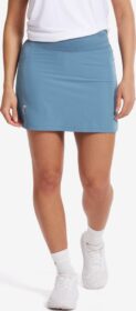 RevolutionRace > Housut > Shortsit – Sininen – Rise 2-in-1 Skirt Naiset Captain’s Blue, Koko:L
