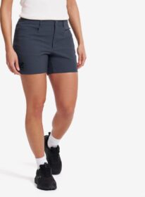 RevolutionRace > Housut > Shortsit – Sininen – Twig High-waist Shorts Naiset India Ink, Koko:L