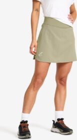 RevolutionRace > Housut > Shortsit – Vihreä – Rise 2-in-1 Skirt Naiset Shadow, Koko:3XL