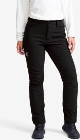 RevolutionRace Housut > Softshell-housut – Musta – Hiball Essential Softshell Pants Naiset Black, Koko:XL