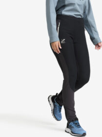 RevolutionRace > Housut > Softshell-housut – Musta – Ridge Trek Stretch Pants Naiset Black/Anthracite, Koko:S