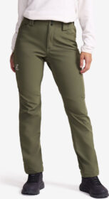 RevolutionRace > Housut > Softshell-housut – Vihreä – Hiball Essential Softshell Pants Naiset Grape Leaf, Koko:L