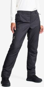 RevolutionRace > Housut > Tuulenpitävät Housut – Sininen – Brisk Tech Fleece-lined Pants Naiset India Ink, Koko:XL