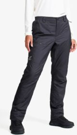 RevolutionRace Housut > Tuulenpitävät Housut – Sininen – Brisk Tech Fleece-lined Pants Naiset India Ink, Koko:XS
