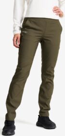RevolutionRace Housut > Tuulenpitävät Housut – Vihreä – Venture Wind Pants Naiset Forest Night, Koko:XS