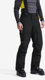 RevolutionRace Lasketteluhousut – Musta – AccXel Insulated 2L Ski Pants Miehet Black, Koko:XL
