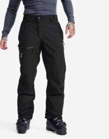 RevolutionRace Lasketteluhousut – Musta – AccXel Insulated 2L Snow Pants Miehet Black, Koko:3XL