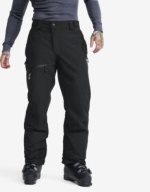RevolutionRace > Lasketteluhousut – Musta – AccXel Insulated 2L Snow Pants Miehet Black, Koko:L