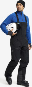 RevolutionRace > Lasketteluhousut – Musta – Atlas 3L Ski Bib Pants Miehet Black, Koko:S