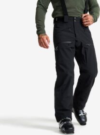 RevolutionRace > Lasketteluhousut – Musta – Atlas 3L Ski Pants Miehet Black, Koko:2XL