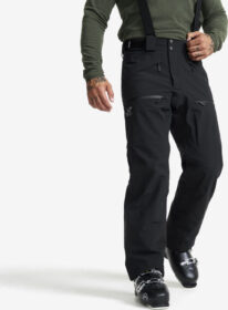 RevolutionRace > Lasketteluhousut – Musta – Atlas 3L Ski Pants Miehet Black, Koko:S