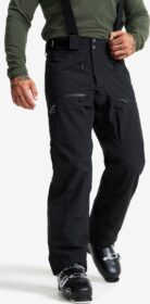 RevolutionRace Lasketteluhousut – Musta – Atlas 3L Ski Pants Miehet Black, Koko:3XL