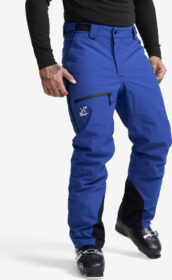 RevolutionRace > Lasketteluhousut – Sininen – AccXel 2L Insulated Snow Pants Miehet Surf the Web, Koko:XS