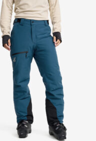 RevolutionRace > Lasketteluhousut – Sininen – Halo 2L Insulated Snow Pants Miehet Blue Opal, Koko:2XL