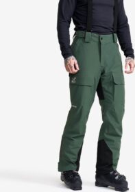 RevolutionRace > Lasketteluhousut – Vihreä – AccXel Insulated 2L Ski Pants Miehet Garden Topiary, Koko:L