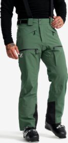 RevolutionRace Lasketteluhousut – Vihreä – Atlas 3L Ski Pants Miehet Garden Topiary, Koko:2XL