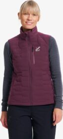 RevolutionRace Liivit – Liila – Flex Stretch Down Vest Naiset Winetasting, Koko:XL