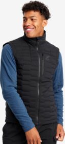 RevolutionRace > Liivit – Musta – Flex Stretch Down Vest Miehet Black, Koko:S