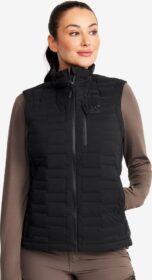 RevolutionRace Liivit – Musta – Flex Stretch Down Vest Naiset Black, Koko:S