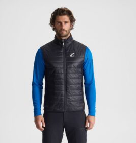 RevolutionRace Liivit – Musta – Ultra Hybrid Vest Miehet Black, Koko:L