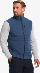 RevolutionRace Liivit – Sininen – Flex Stretch Down Vest Miehet Insignia Blue, Koko:2XL