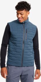 RevolutionRace > Liivit – Sininen – Flex Stretch Down Vest Miehet Moonlit Ocean, Koko:S