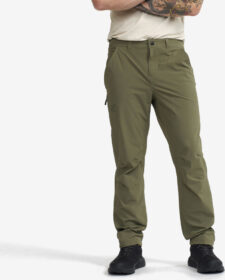 RevolutionRace Ulkoiluhousut, Vaellushousut & Retkeilyhousut – Vihreä – Momentum Stretch Pants Miehet Kalamata, Koko:S