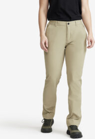 RevolutionRace Ulkoiluhousut, Vaellushousut & Retkeilyhousut – Beige – Momentum Stretch Pants Naiset Khaki, Koko:M