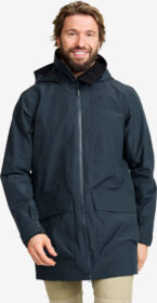 RevolutionRace > Sade- Ja Kuoritakit – Sininen – Nevis 2L Parka Miehet Blueberry, Koko:S