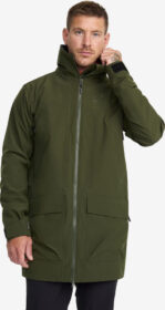 RevolutionRace > Sade- Ja Kuoritakit – Vihreä – Nevis 2L Parka Miehet Forest Green, Koko:S