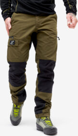 RevolutionRace Ulkoiluhousut, Vaellushousut & Retkeilyhousut – Vihreä – Nordwand Pants Miehet Dark Olive, Koko:XL