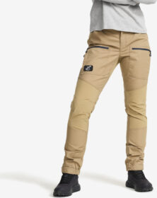 RevolutionRace Ulkoiluhousut, Vaellushousut & Retkeilyhousut – Beige – Nordwand Pro Pants Naiset Kelp Beige, Koko:3XL