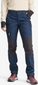 RevolutionRace Ulkoiluhousut, Vaellushousut & Retkeilyhousut – Sininen – Nordwand Pro Pants Naiset Moonlit Ocean, Koko:XL