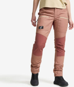 RevolutionRace Ulkoiluhousut, Vaellushousut & Retkeilyhousut – Pinkki – Nordwand Pro Pants Naiset Pink Wood/Apple Butter, Koko:L
