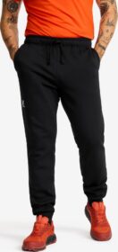 RevolutionRace Olohousut – Musta – RVRC Sweatpants Miehet Black, Koko:S