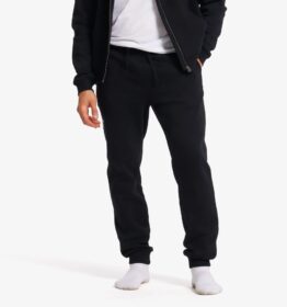 RevolutionRace Olohousut – Musta – RVRC Sweatpants Miehet Black, Koko:2XL