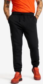 RevolutionRace Olohousut – Musta – RVRC Sweatpants Miehet Black, Koko:S