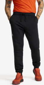 RevolutionRace Olohousut – Musta – RVRC Sweatpants Miehet Black, Koko:XS