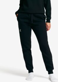 RevolutionRace Olohousut – Musta – RVRC Sweatpants Naiset Black, Koko:S