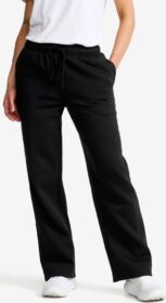 RevolutionRace Olohousut – Musta – RVRC Wide Sweatpants Naiset Black, Koko:4XL